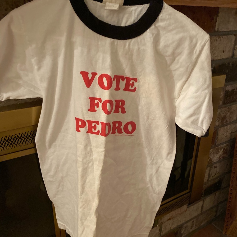 Novelty T Vote for Pedro